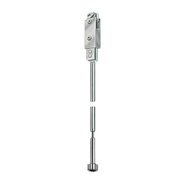 AdamsRite: Header Bolt, Pairs of Doors, 52"-67"